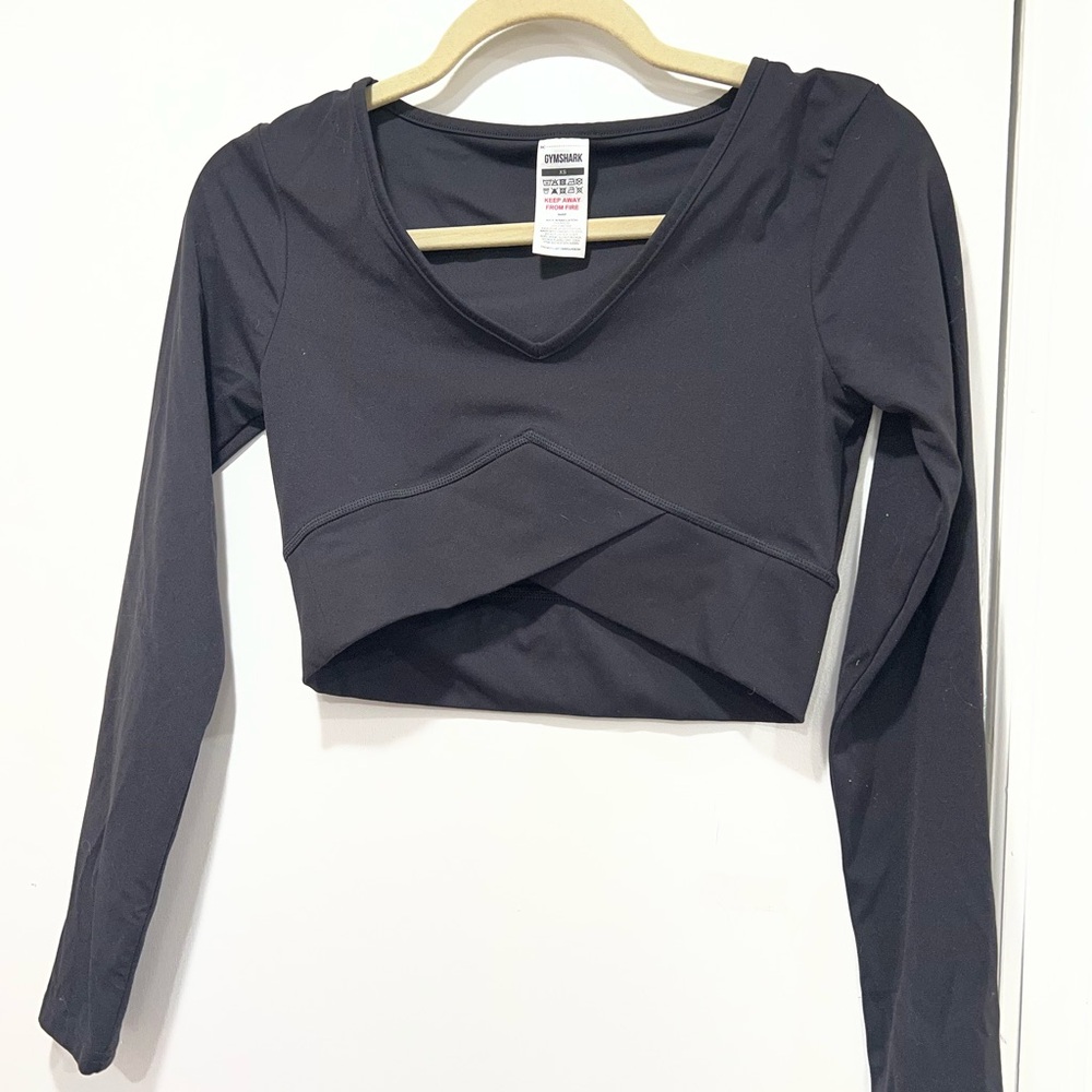 Gym Shark Long Sleeve Crop